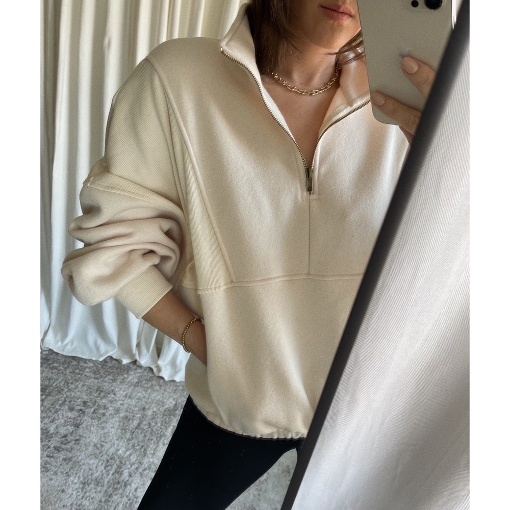ASPEN SWEATSHIRT — In Cream - Picture 9 of 9